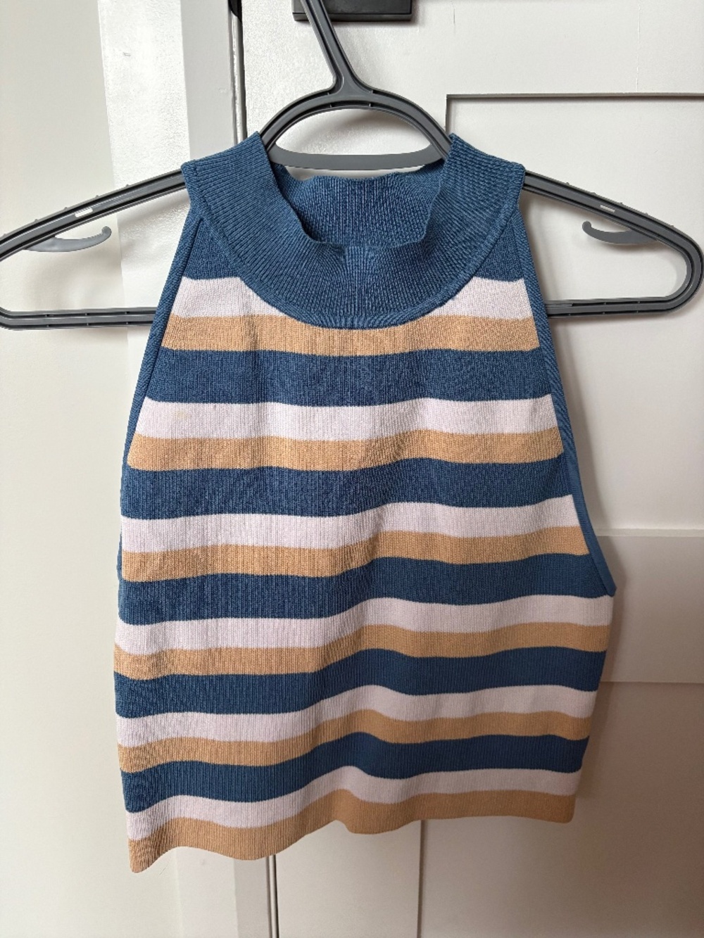 Babaton sculpt knit halter top